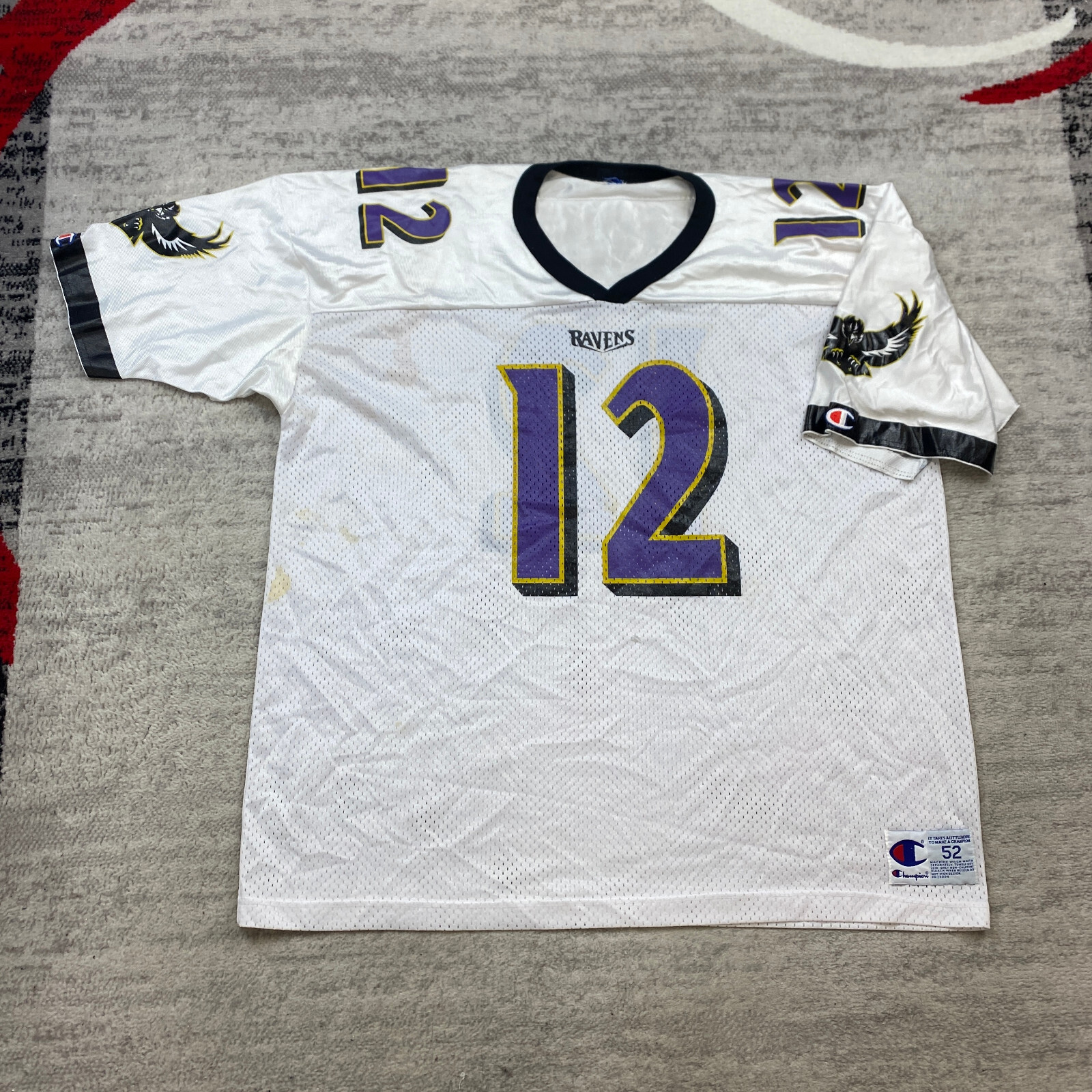 VTG Champion Baltimore Ravens Vinny Testaverde Jersey 52