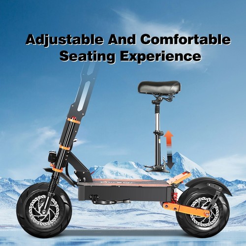 Fold Electric Scooter Dual Motor 60V 8000W Fast Road,Free A