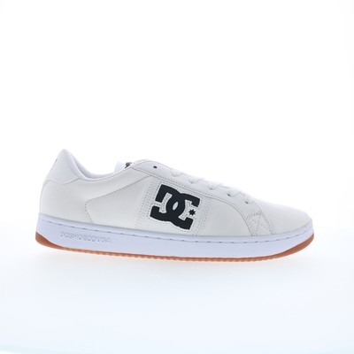 DC Striker ADYS100624-XWWK Mens White Canvas Skate Inspired Sneakers Shoes