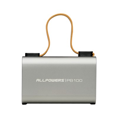 ALLPOWERS 100W Portable Power Bank USB Outdoor Fishing 21W Solar Panel Optional