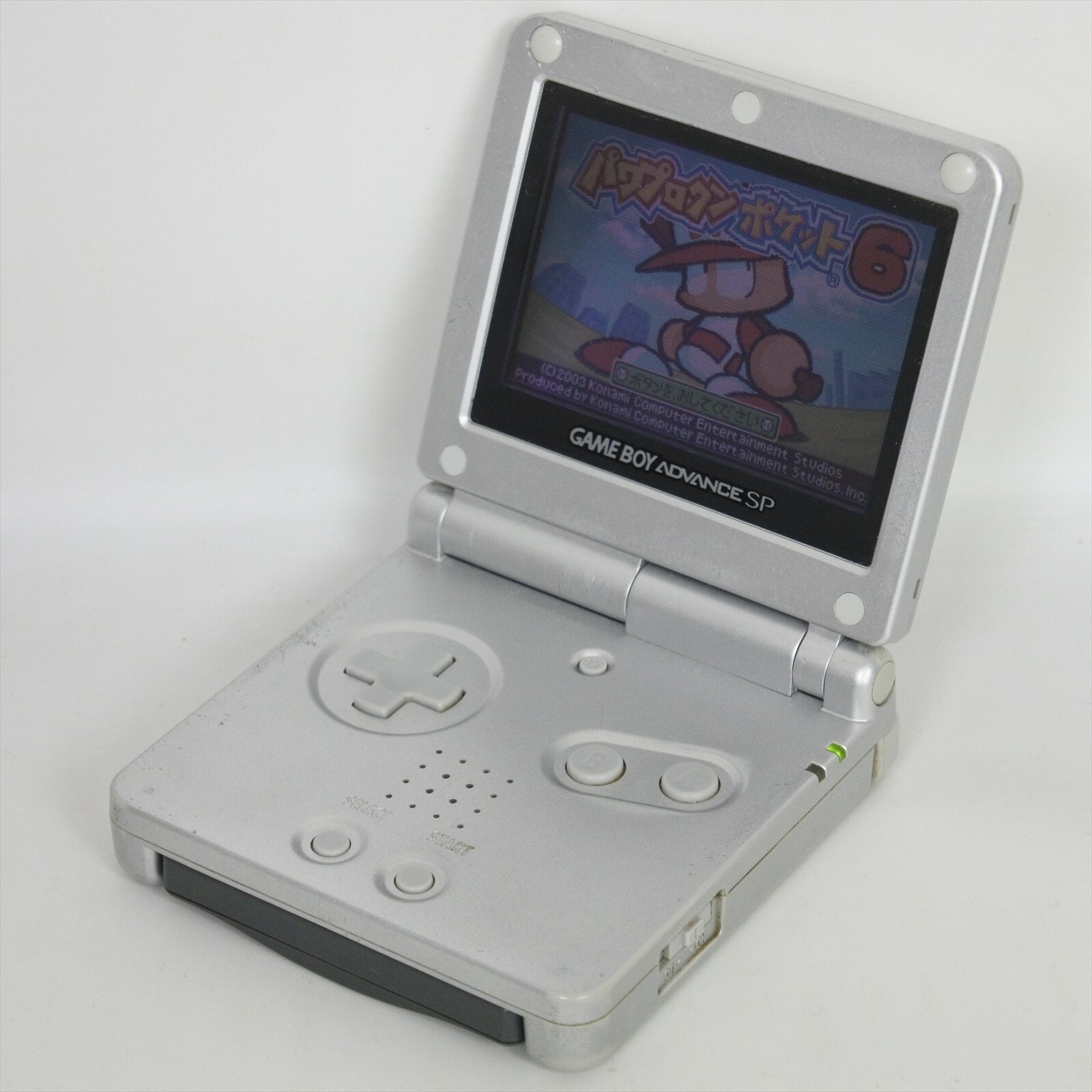 Nintendo Game Boy Advance SP GBA SILVER SP System IPS LCD Nintendo Game Boy Advance SP GBA SILVER SP System IPS LCD