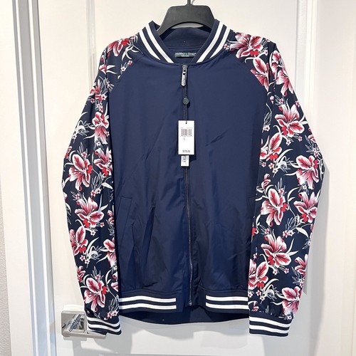 ジャケット・アウター GYPSY & SONS Pile JKT Dark Navy Paisley Stone Island men's down jacket in recycled stretch nylon