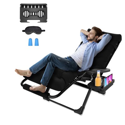 Zero Gravity Chair 29In XL Anti Gravity Chair w/Removable Cushion & Headrest,...