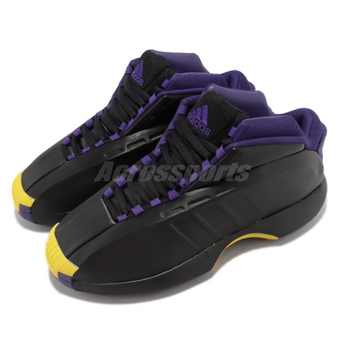 

Adidas Crazy 1 Lakers Black Purple Gold Kobe Bryant Мужская баскетбольная обувь FZ6208, Черный, Crazy 1