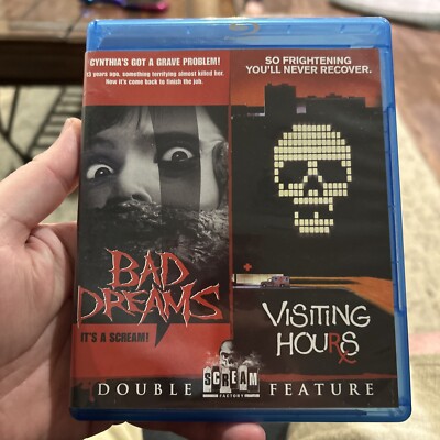 Killer Double Feature: Bad Dreams / Visiting Hours (Blu-ray) - Scream Factory