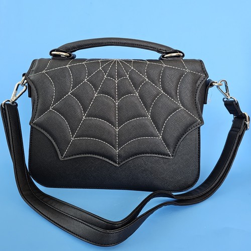 Mad Engine Purse Halloween Spiderweb Spider Web Shoulder Bag