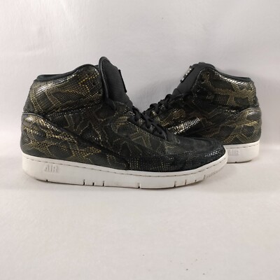 Nike Air Python Premium Black Mens Size 9.5 Athletic Shoes Sneakers 705066-002