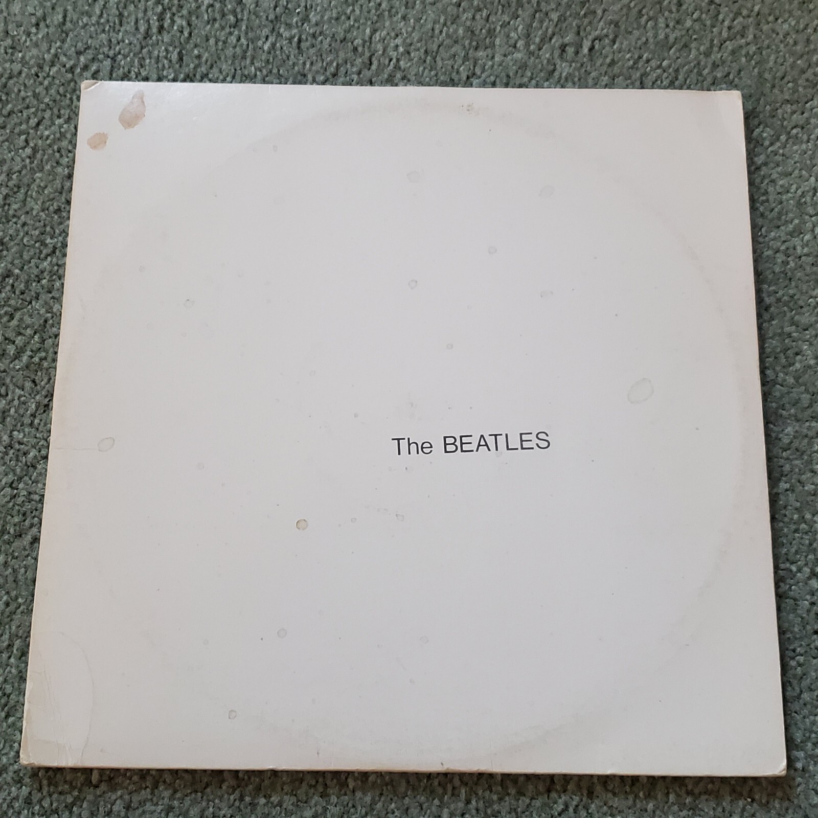 初回南アフリカ盤/The Beatles　WHITE ALBUM 初回南アフリカ盤/BEATLES WHITE ALBUM BEATLES /WHITE ALBUM