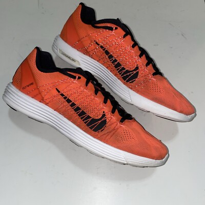 Nike Lunaracer+ 3 Flywire Electric Orange/Black 554675-307 Men's Size 13 Shoes