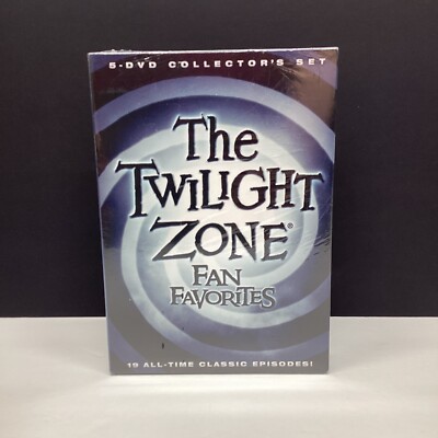 Twilight Zone: Fan Favorites DVD 19 All Time Classic Episodes 8 Hours ~BRAND NEW