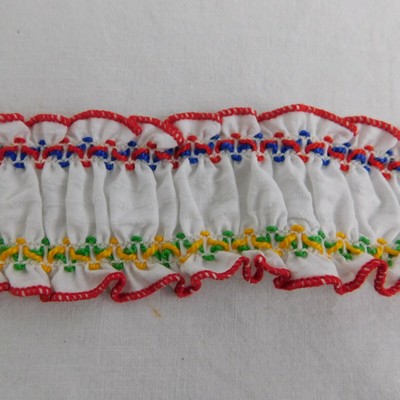1.75'' Wide Stretchy Elastic Trim White Red Blue Green Yellow x 132.5'' Sewing