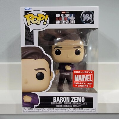 Funko POP! Marvel Baron Zemo #964 Collector Corps Exclusive