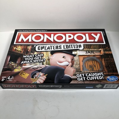  Monopoly Game: Cheaters Edition Board Game (E1871) New In Box - Hasbro
