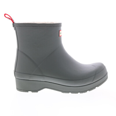 

Короткие утепленные ботинки Hunter Play MFS9144RMA-UBY Мужские серые резиновые сапоги, Серый, Hunter Play Short Insulated Boot