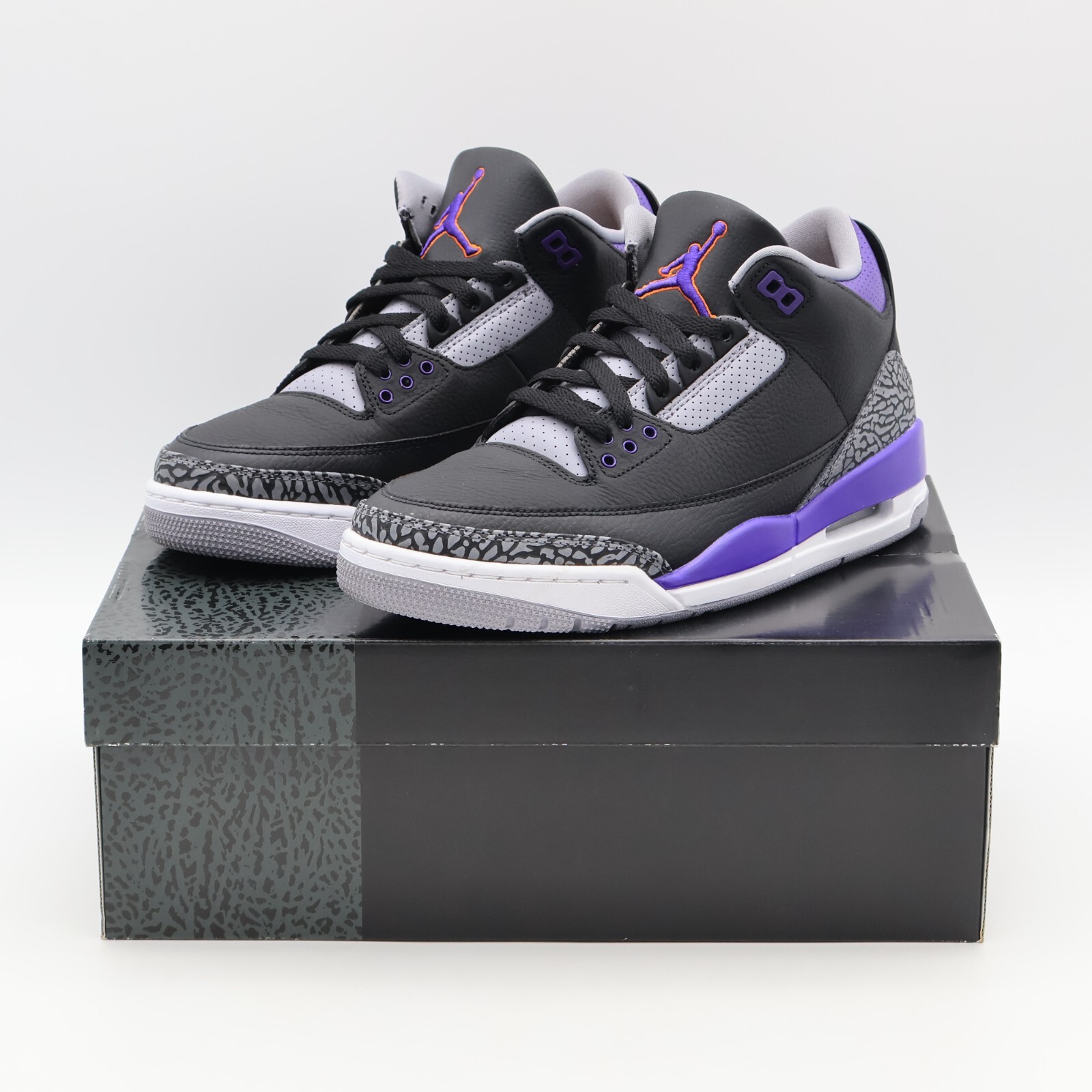 CT8532-050 Nike Air Jordan 3 Retro Black Court Purple Cement CT8532-050 Nike Air Jordan 3 Retro Black Court Purple Cement