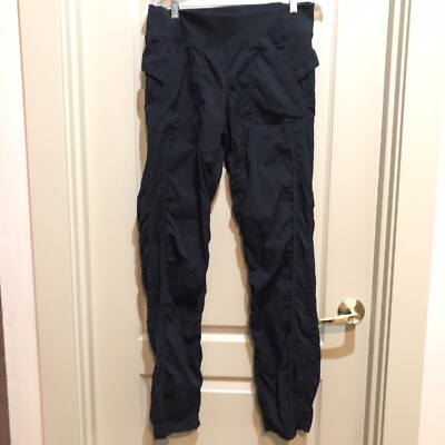 Lululemon Quick Step Pants Womens 8 Stretch Lightweight Dance Studio Pockets