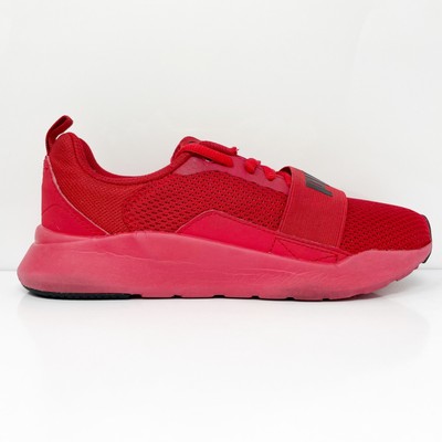 

Кроссовки Puma Boys Wired 366901-10 Red Running Shoes Размер 5,5 C, Красный, Wired