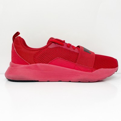 Кроссовки Puma Boys Wired 366901-10 Red Running Shoes Размер 5,5 C