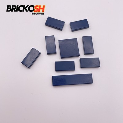 LEGO Lot Tiles Dark Blue Genuine LEGO