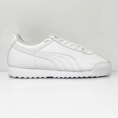 

Кроссовки Puma Boys Roma Basic 354259-14 White Casual Shoes Размер 4C, Белый, Roma Basic