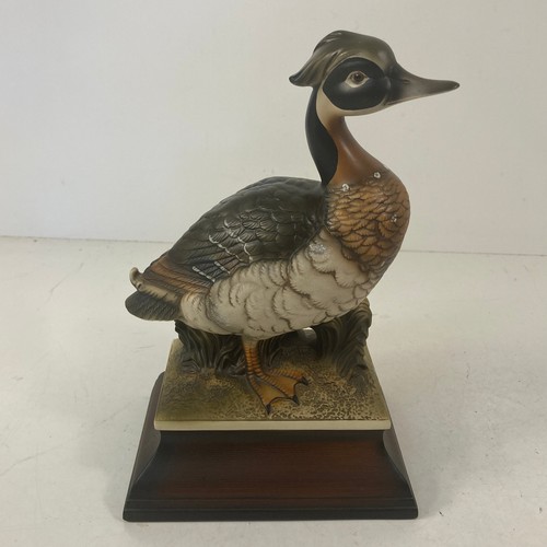 Ceramic Duck With Attached Base Made in Japan ​Decorative Duck Statue