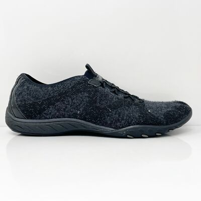 

Skechers Womens Breathe Easy 23855 Черные кроссовки для бега Размер 10, Черный, Breathe Easy