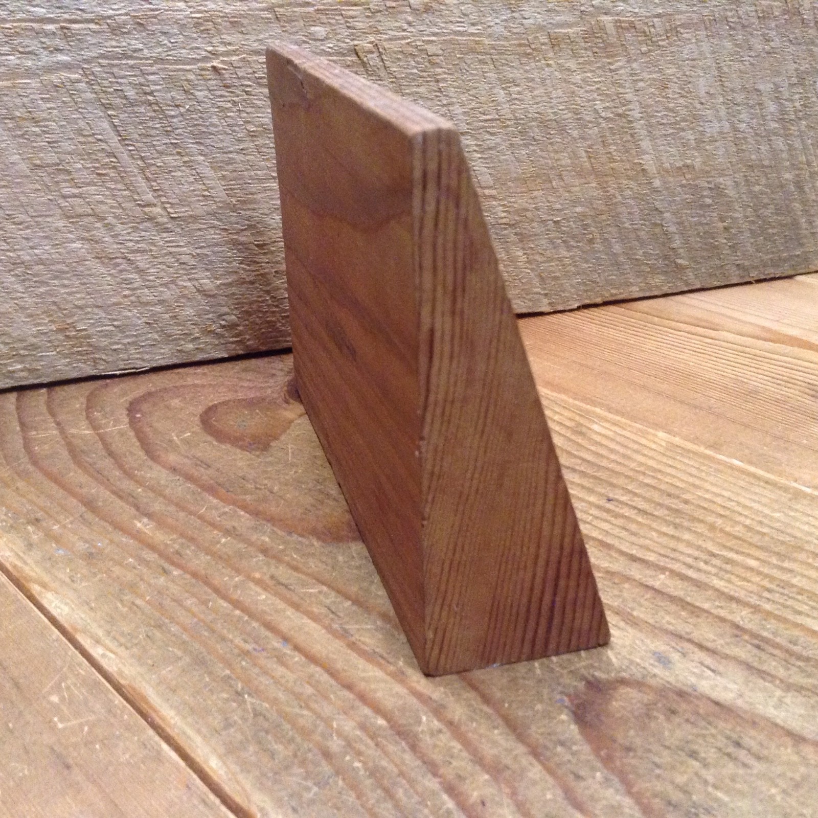 Vintage Redwood Souvenir Sequoia National Park Desk Plaque