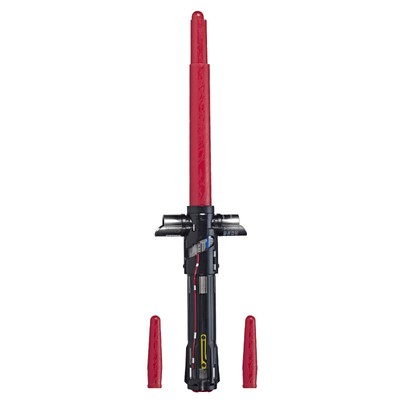 red lightsaber toy