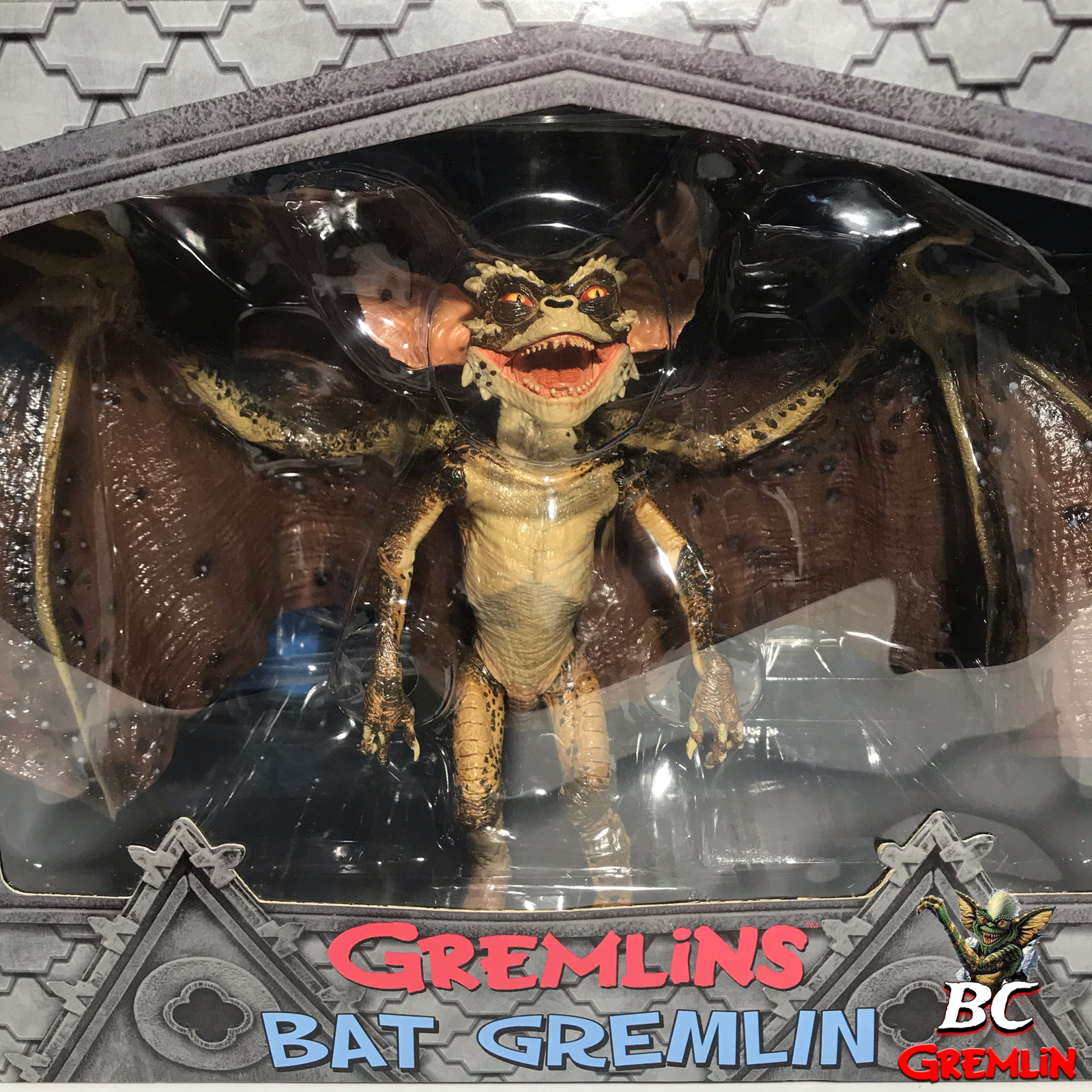 NECA Gremlins 2 Deluxe Boxed Bat Gremlin 7 inch Action