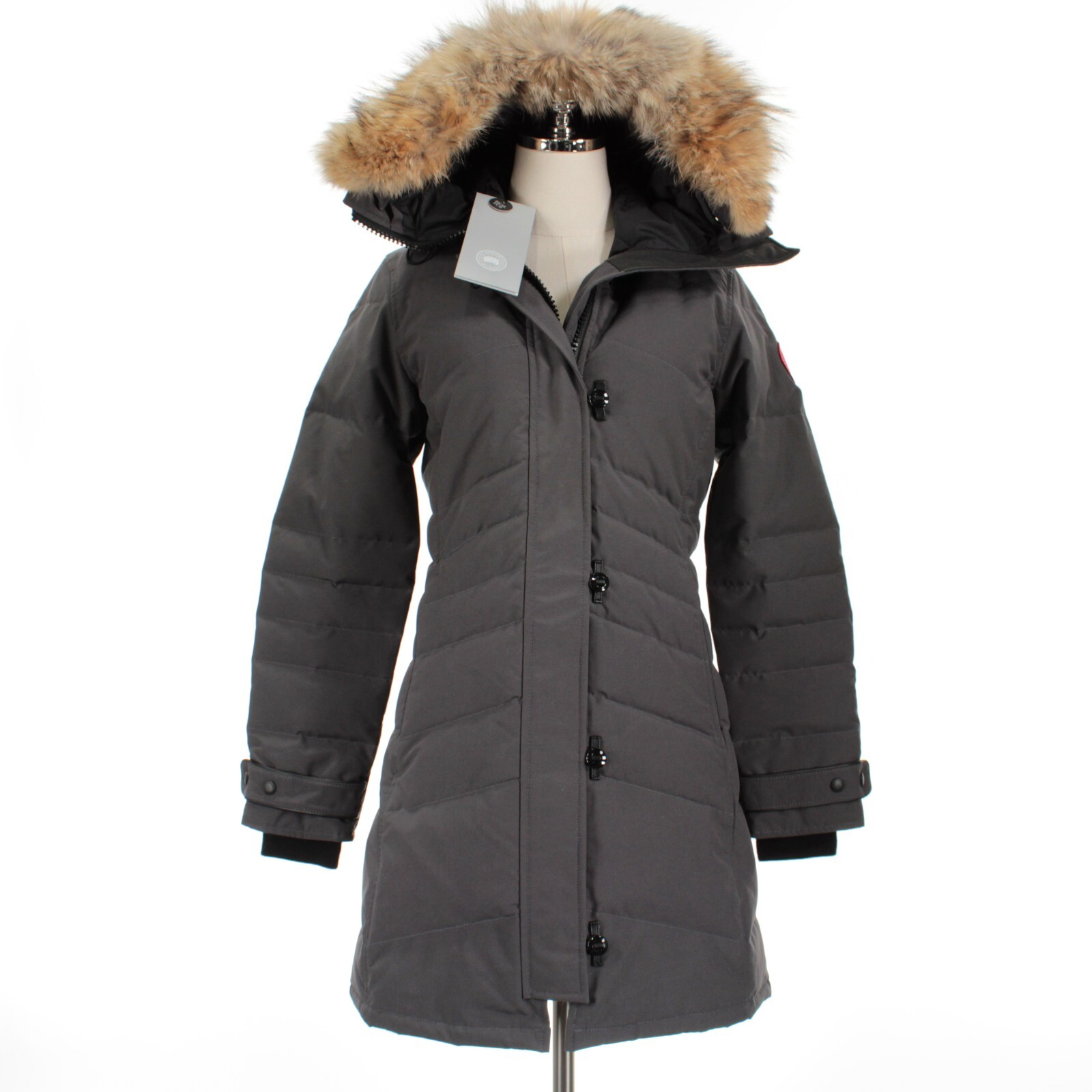 【カナダ直送!】  Black Label Aldridge Parka Canada Goose Aldridge Parka Size XS Marine Navy Black Label