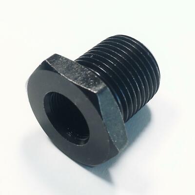 Steel Muzzle Thread Adapter 1/2x28 to 5/8x24 3/4x16 13/16x16 3/4 NPT