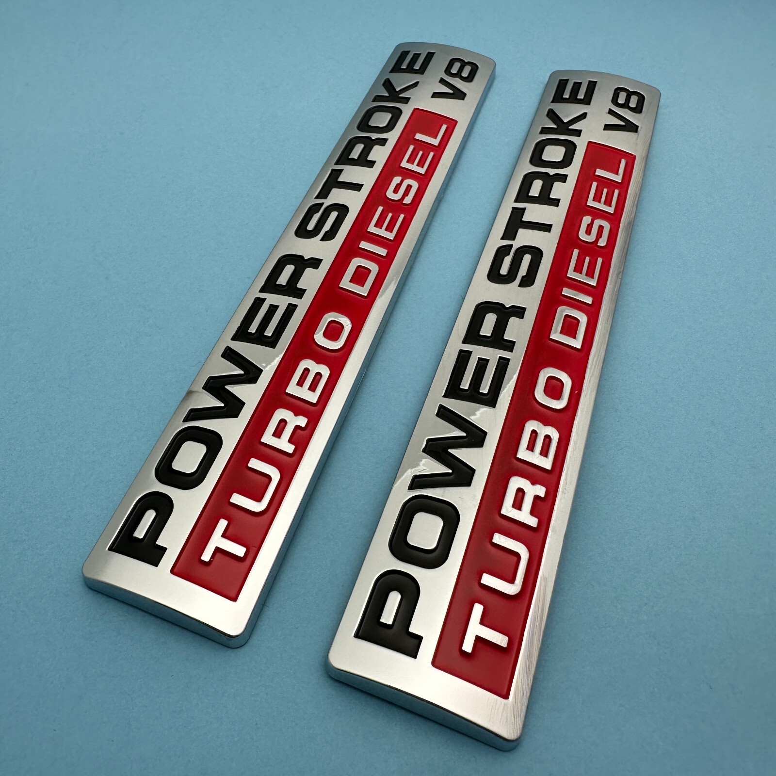 05-10 Power Stroke Turbo Diesel V8 Door Emblem For 250 350 450 550 650 750 6.0