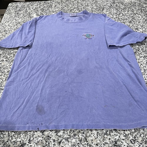 ウェア・シャツ 60s-70s ANGFLTOWN Trophies of Las Vegas Vintage Stratosphere Las Vegas Shirt Men's Sz Large Purple