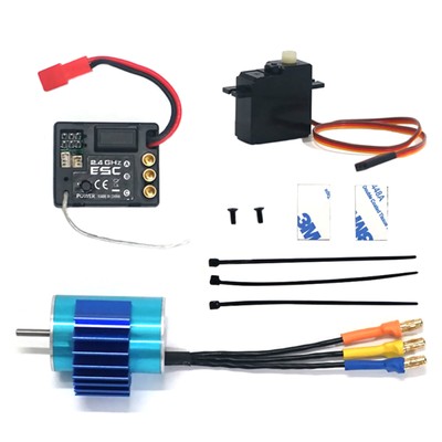 25A 3900kv Brushless Motor ESC Servo Kit For SG1603/1604 UDI/RC1601/UDI/RC1602 c