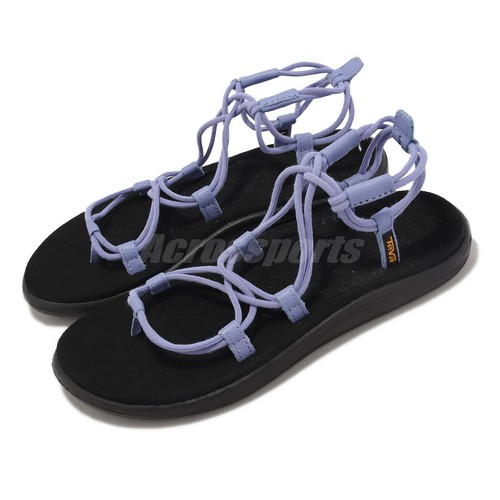 Teva W Voya Infinity Фиолетовые и черные женские летние повседневные сандалии 1019622-PIMN