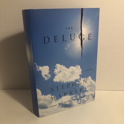 Deluge by Stephen Markley (Simon & Schuster, 2023) 1st/1st HC/DJ NEW Climate Fic