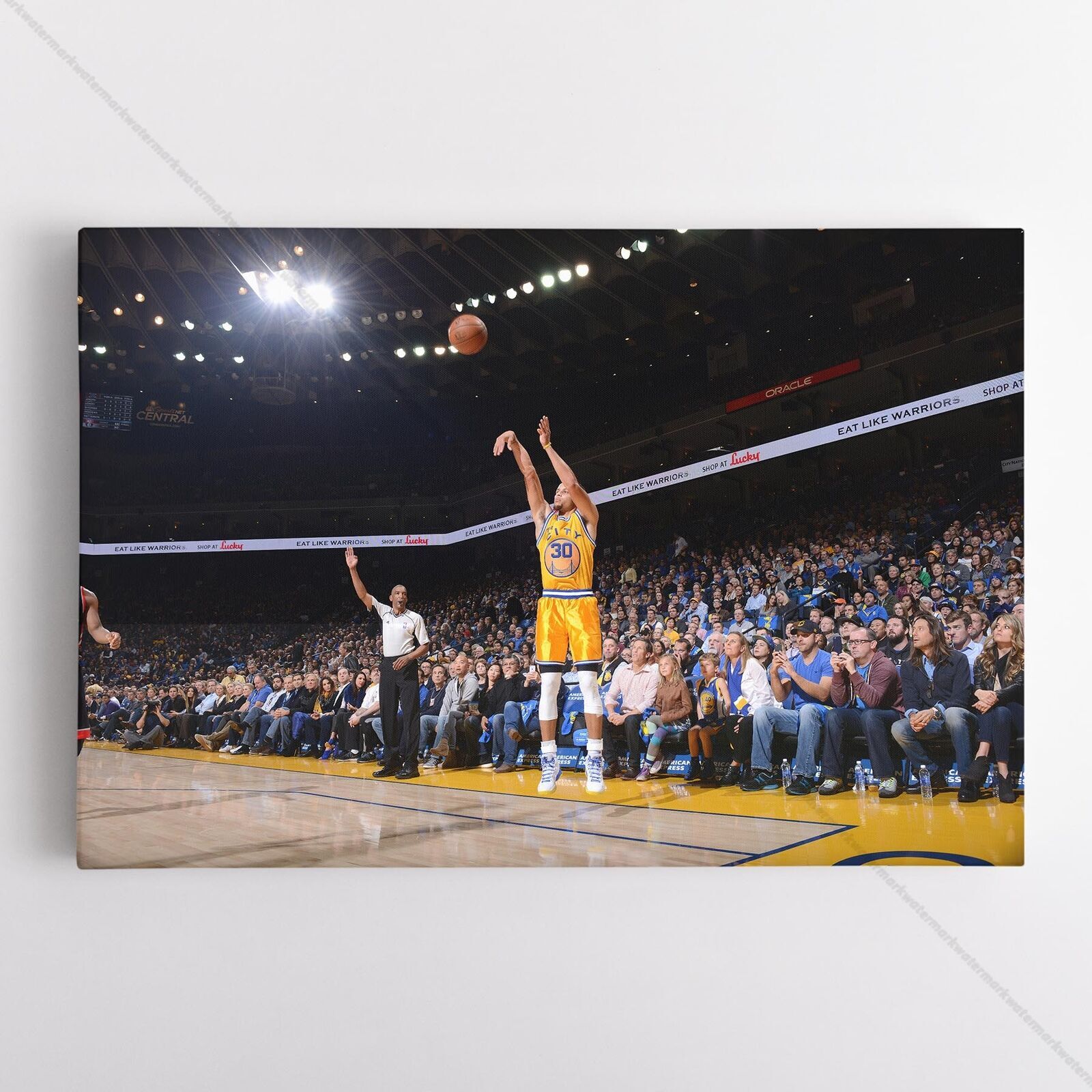 Steph Curry Poster NBA Basketball Stephen Curry Warriors Print #1