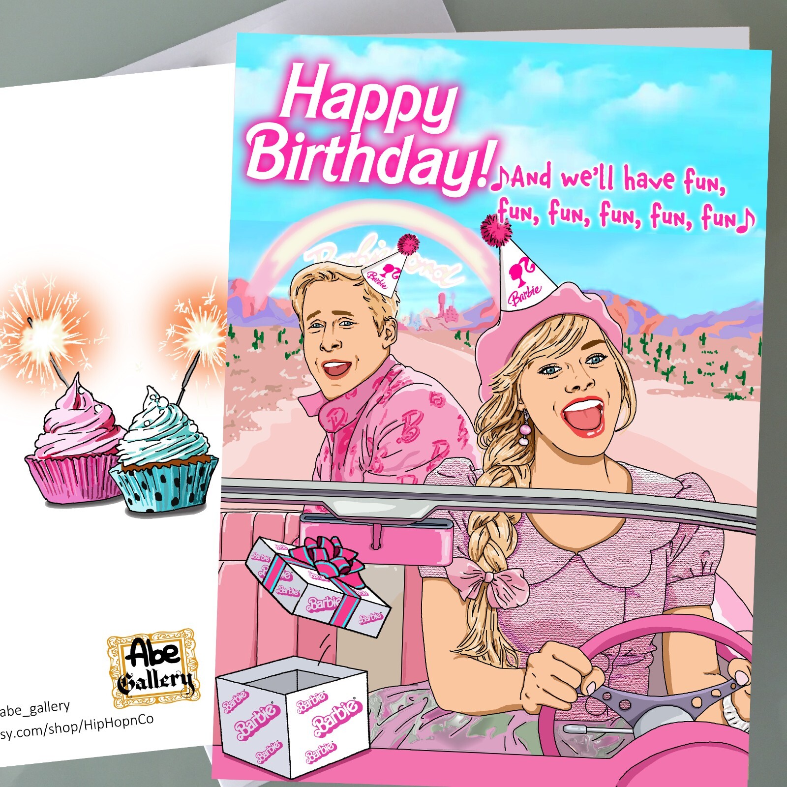 Barbie birthday cards sales