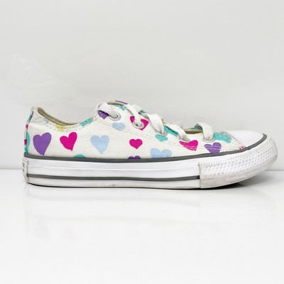 Converse Girls CT All Star Low 671609F Белые повседневные кроссовки, размер 12