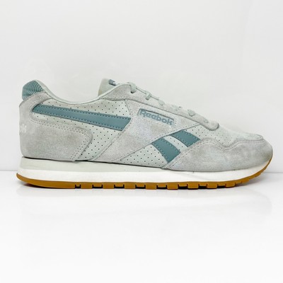 

Reebok Womens Classic Harman Run DV7058 Зеленые повседневные кроссовки, размер 7,5, Зеленый, Classic Harman Run
