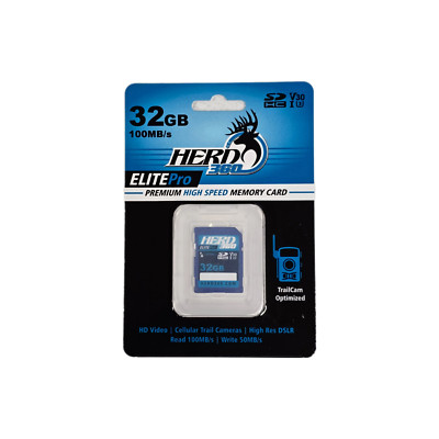 Herd 360 Elite Pro 32GB SD Card 100MB/s U3 Class 10