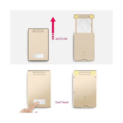 HONWELL Lighted Magnifying Glass, 3X 5X Pocket Magnifier, Magnifying Glass fo...