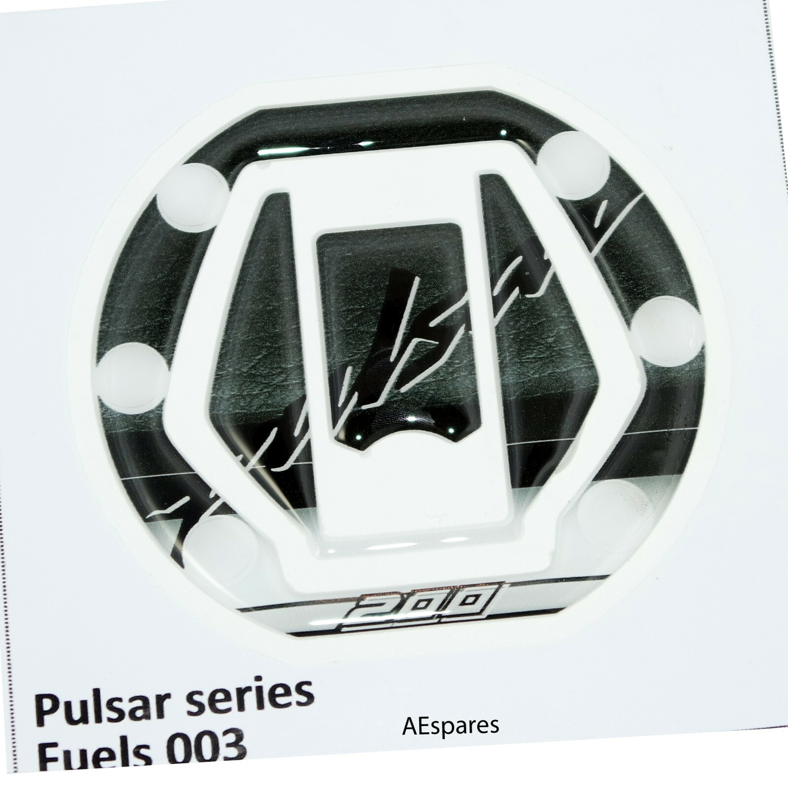 Customize Vinyl Petrol Fuel Cap Sticker Emblem Decal For Bajaj Pulsar 200cc  