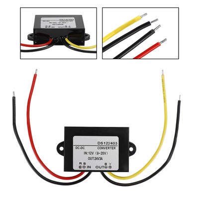 DC-DC 12V-24V 1A/3A/5A Step Up Car Power Supply Converter Regulator Waterproof.`