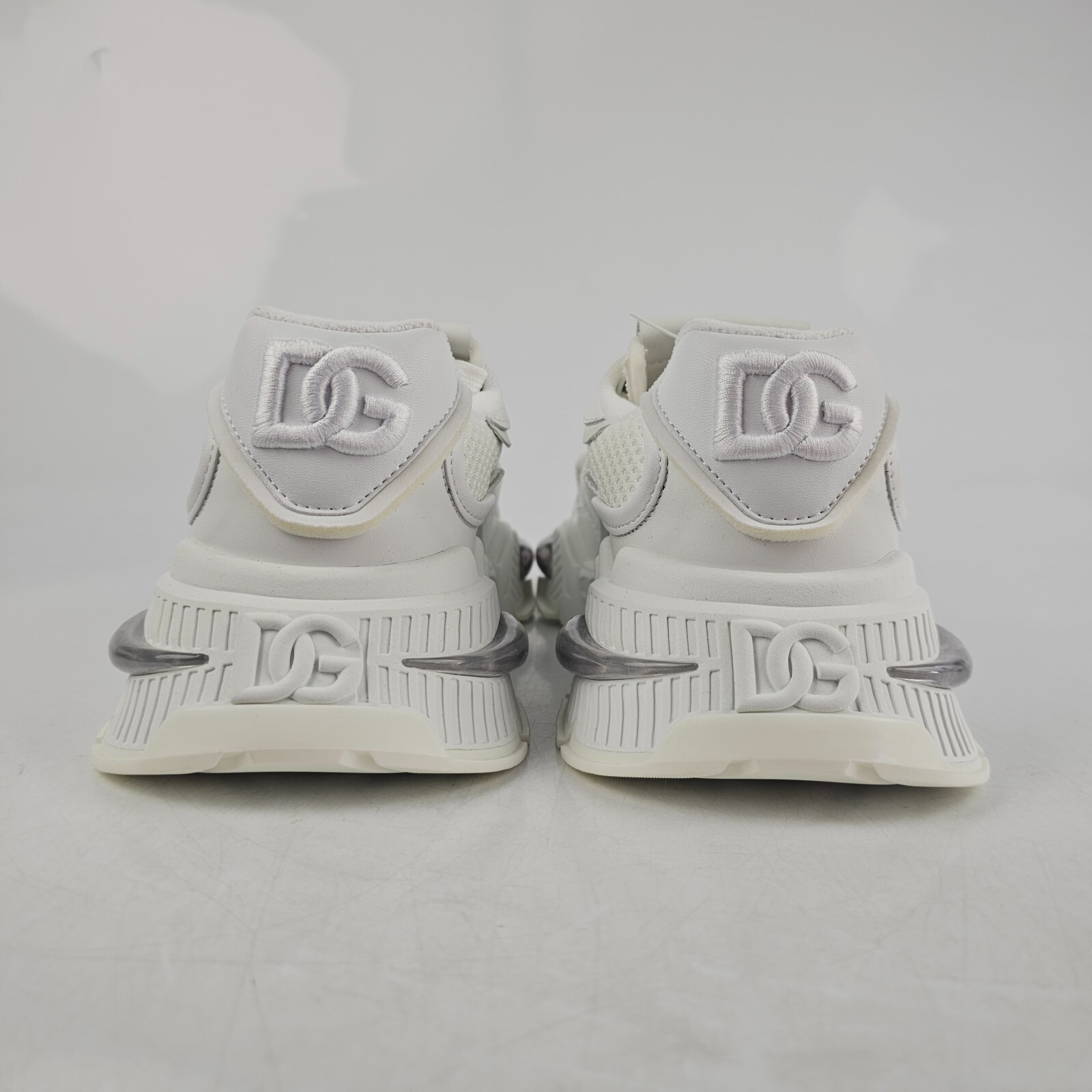 Pre-owned Dolce & Gabbana Dolce&gabbana Airmaster Men's White Sneakers