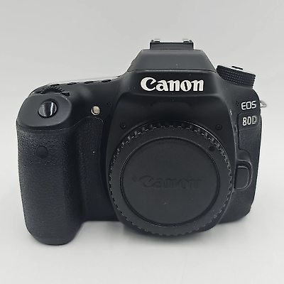 Canon EOS 80D 24.2MP Digital SLR DSLR Camera 813789288985 eBay