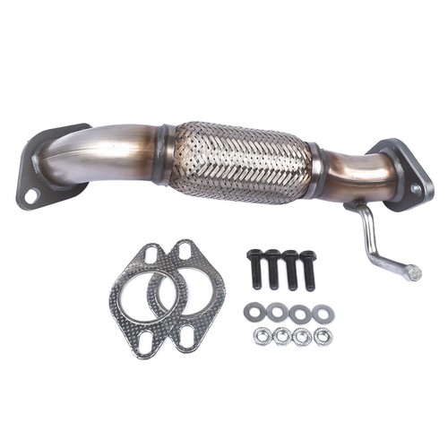 Exhaust Front Flex Pipe for 11-15 Hyundai Sonata 2.4L W/o Oxygen Sensor Ports