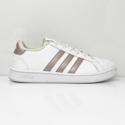 

Adidas Boys Grand Court EF0101 Белая повседневная обувь Кроссовки Размер 4, Белый, Grand Court