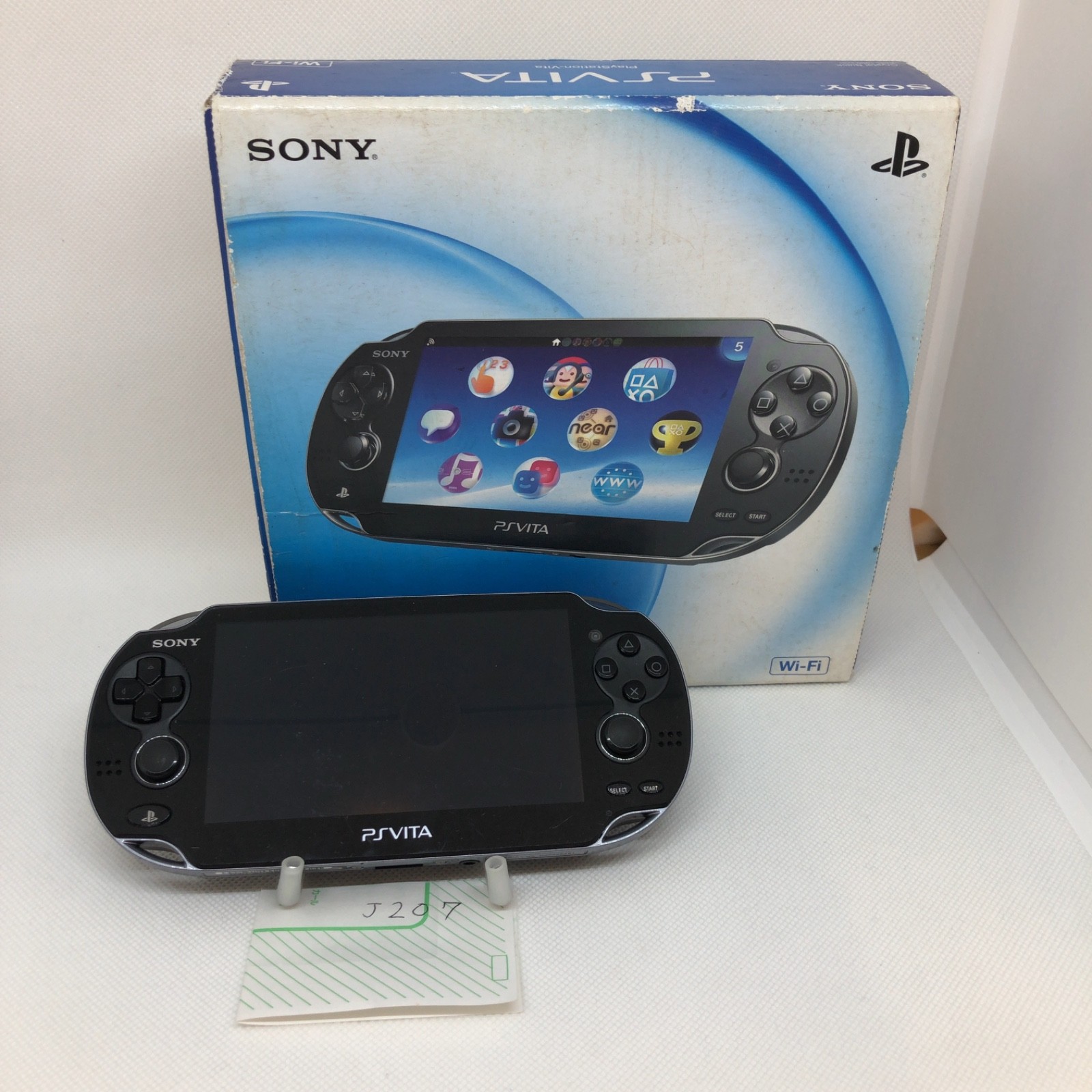 PS Vita PCH-1000 Sony Playstation Crystal Black Box Set