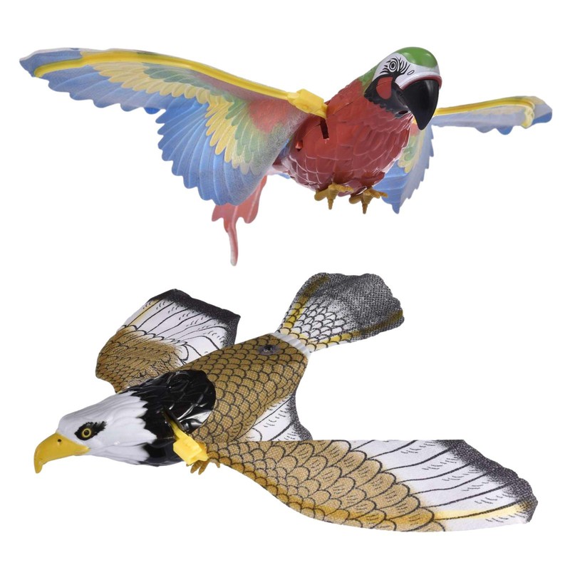 Interactive Simulation Bird Cat Toy Flying Eagle Electric Hanging Toy Dog Cat